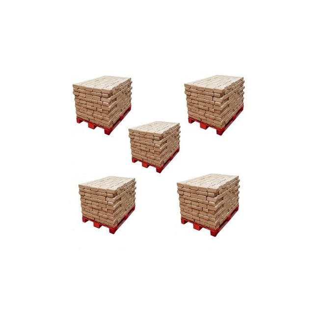 Bûches compressées - 2700 bûches - 100% naturelles